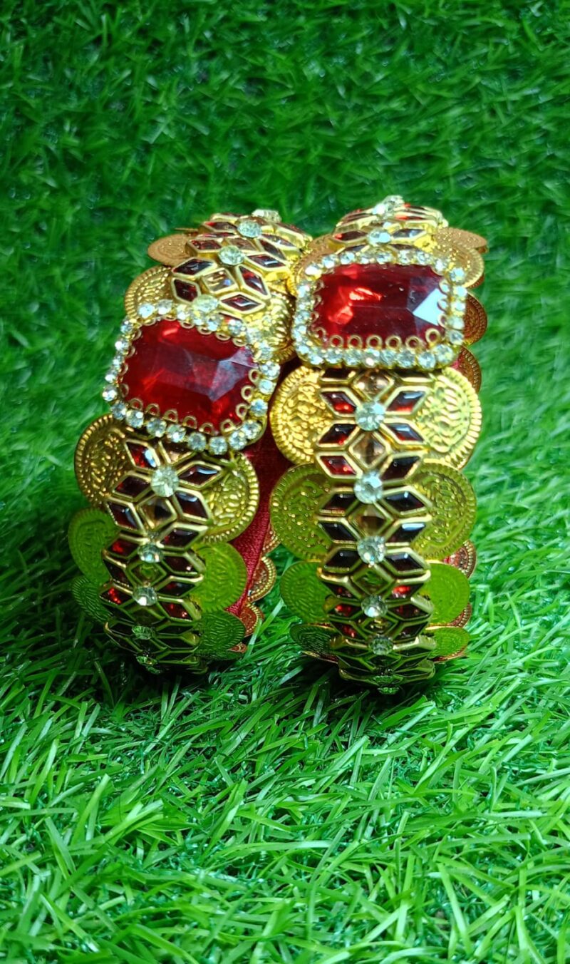 Lakshmi coin kada bangle