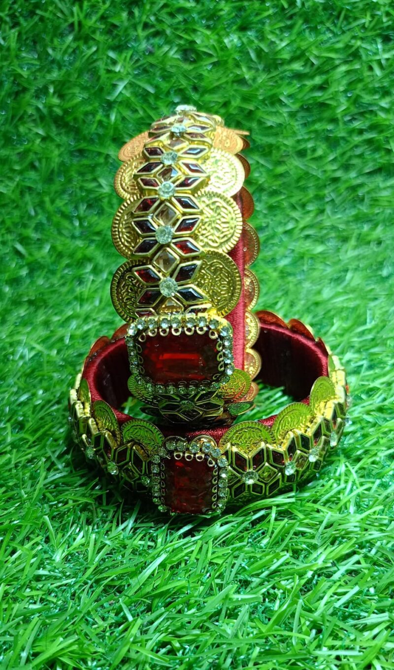 Lakshmi coin kada bangle - Image 2