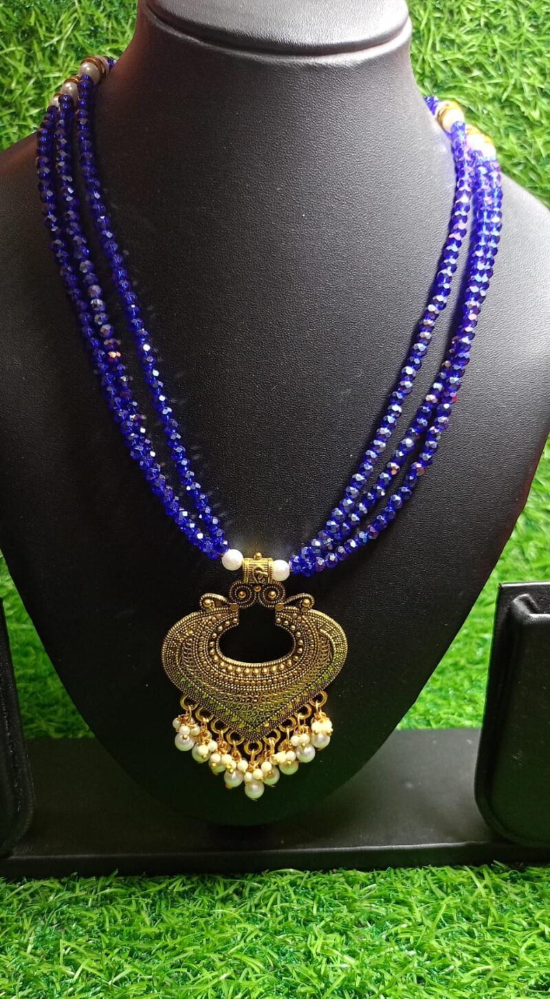 Crystal stone haram set Q4