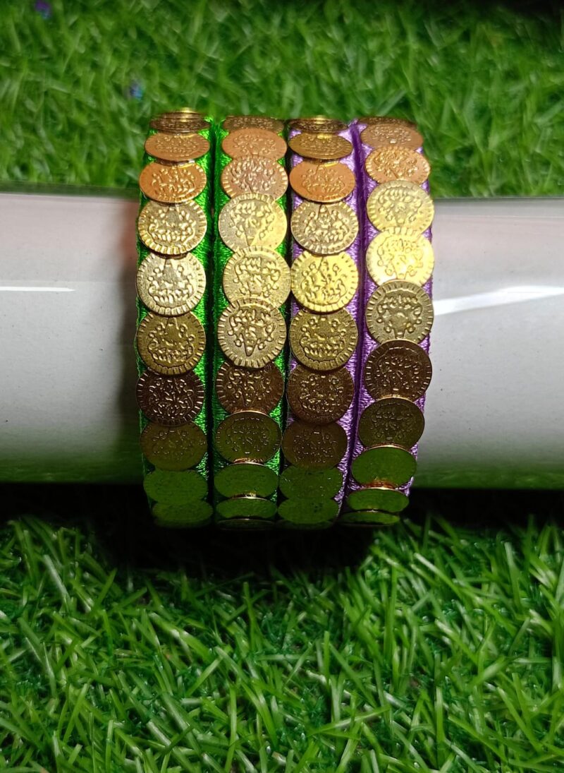 Kundhan Bangles Q9 - 1 Pair